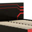 Lit plateforme Esports Gaming avec rangement hydraulique et look Cyberpunk-955376514