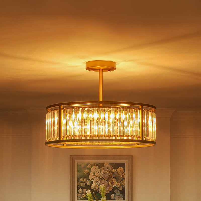 Elonso Flush Mount, Gold