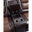 Causeuse inclinable double en similicuir Gurutz-1965923810