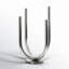 Bianca Stainless Steel Tabletop Candelabra
