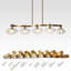 Luminaire suspendu 5 lumières Preesall