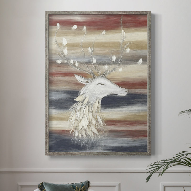 «Christmas Holiday Art» CECLVII, reproduction d'art encadrée - bois massif, H 15 po x l 12 po