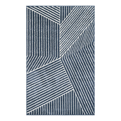 Latitude Run® Orkla Nikolis Rug Blue
