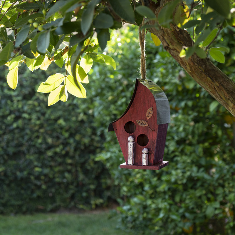 Hanging Birdhouse, Red
