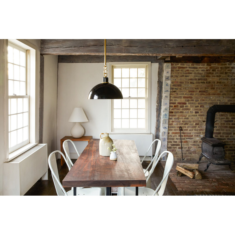 Luminaire suspendu CAMILLE par Zio & Sons x Mitzi, H 9,25 po x l 13 po x P 13 po, Noir, noir, noir, noir