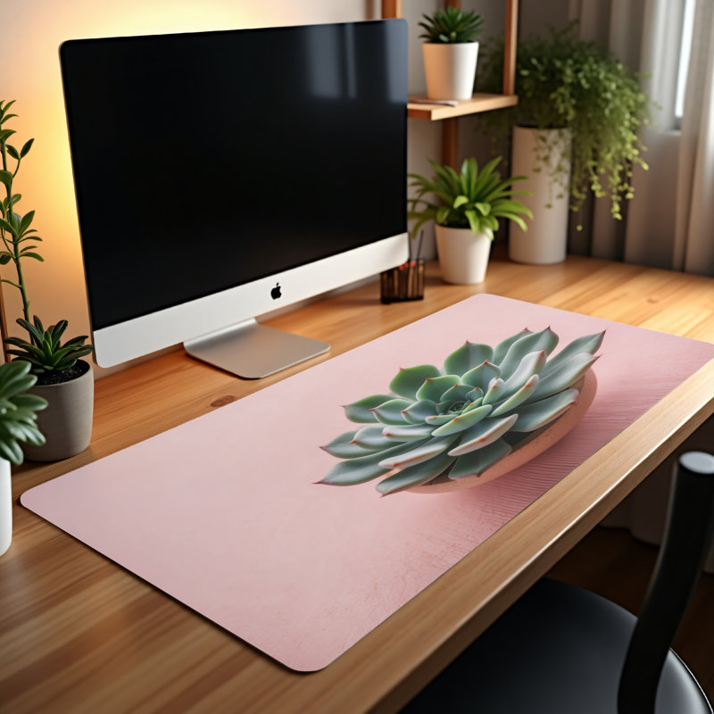 Polyester Desk Pad, 23.6x13.8