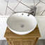 Martel 510mm Single Bathroom Vanity with Vessel Stone Basin-764483837