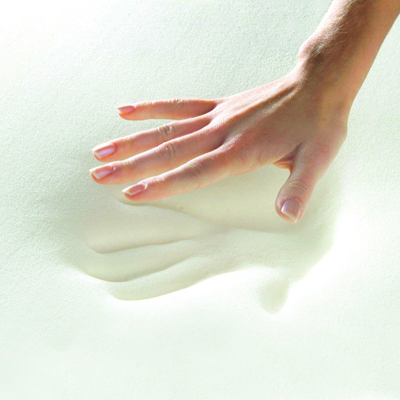 Slumber Solutions Memory Foam Mattress Topper, 4", Full