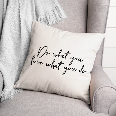 Housse et insert de coussin carré noir et blanc