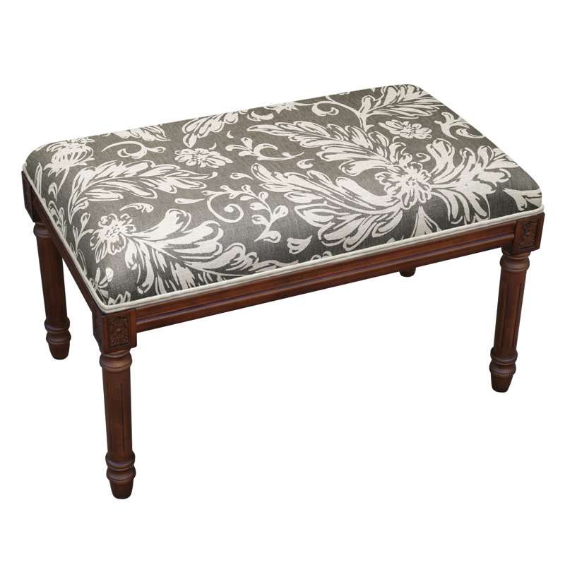 Banc rembourré Billiot, Gray 1