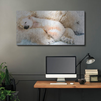 "Sleepy Polar" par Murray Henderson Fine Art