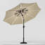 Aissa 3m Traditional Parasol with LED Light-1868961366