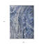 Tapis extérieur lavable abstrait bleu denim 9 pi x 12 pi bleu et bleu marine