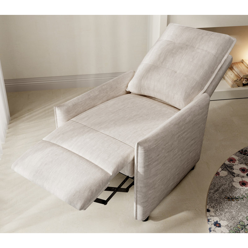 Fauteuil inclinable Chenille, Beige