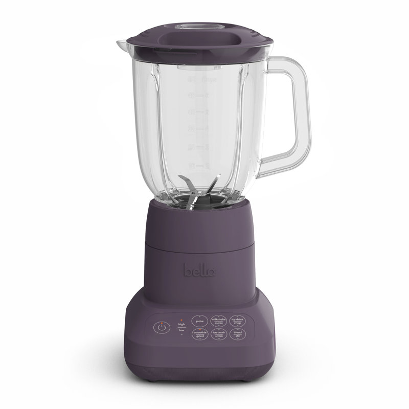 Bella Flip-N-Store Blender, Oatmilk, Plum