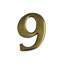 Kelesia 6cm H Reflective Metal House Number-1572882439-1572882459