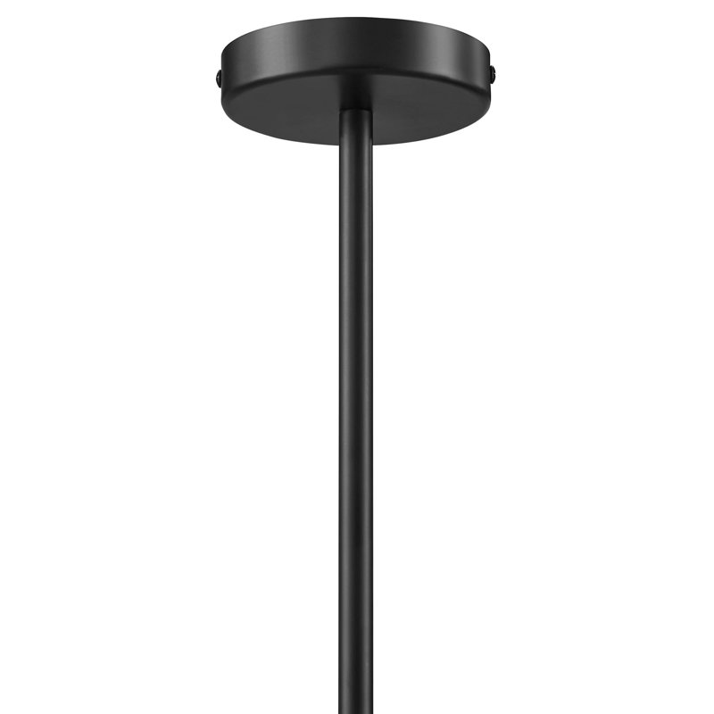 Luminaire suspendu Wave à 4 bras Wave, Noir satiné