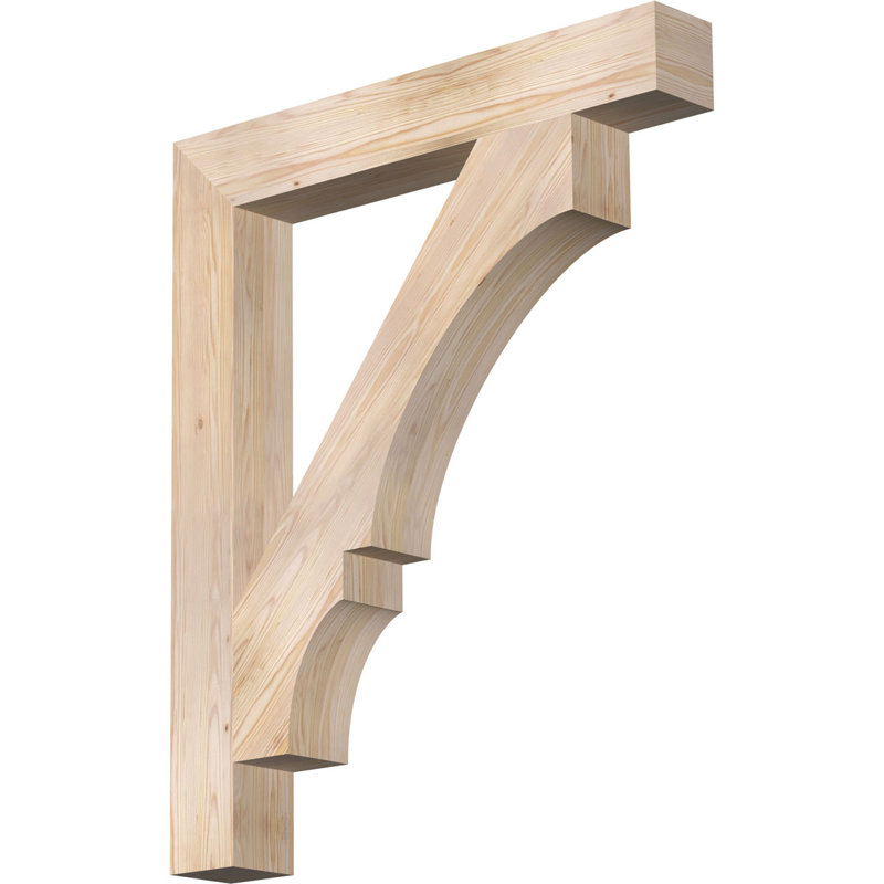 Support à bloc lisse l 5 5 po x P 40 po x H 48 po, sapin Douglas, Sapin de Douglas lisse, L 5 1/2 po x P 40 po x H 48 po