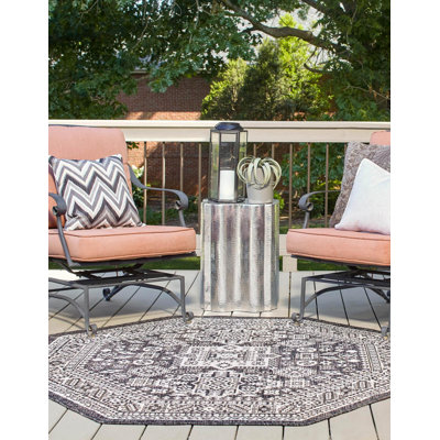 Indoor/Outdoor Chand Area Rug Stone Color