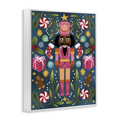 Casse-noisette des Fêtes avec giclée festive, design par Hey Bre! Creative Studio