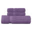 Ensemble de serviettes 3 pièces Willow - 100% coton peigné, qualité supérieure 630 g / m², mauve, ultra-doux et très absorbant (1 ensemble de bain, 2 serviettes de toilette)-402318350-402318437