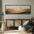 Sun Mountain Landscape " Serene Mountain Landscape With Warm Modern Art Calm Warm Extra Large Artwork Pictures "-111568285-98042363