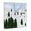 «Ski Lift Mountain Landscape», art de la giclée noire encadrée par Ashley Singleton-105434853-105434855