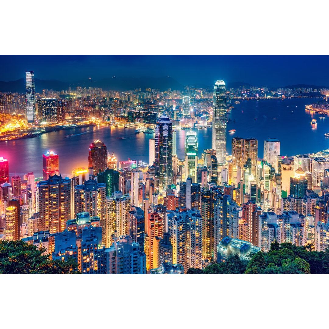 Hongkong Ansicht - Drucken