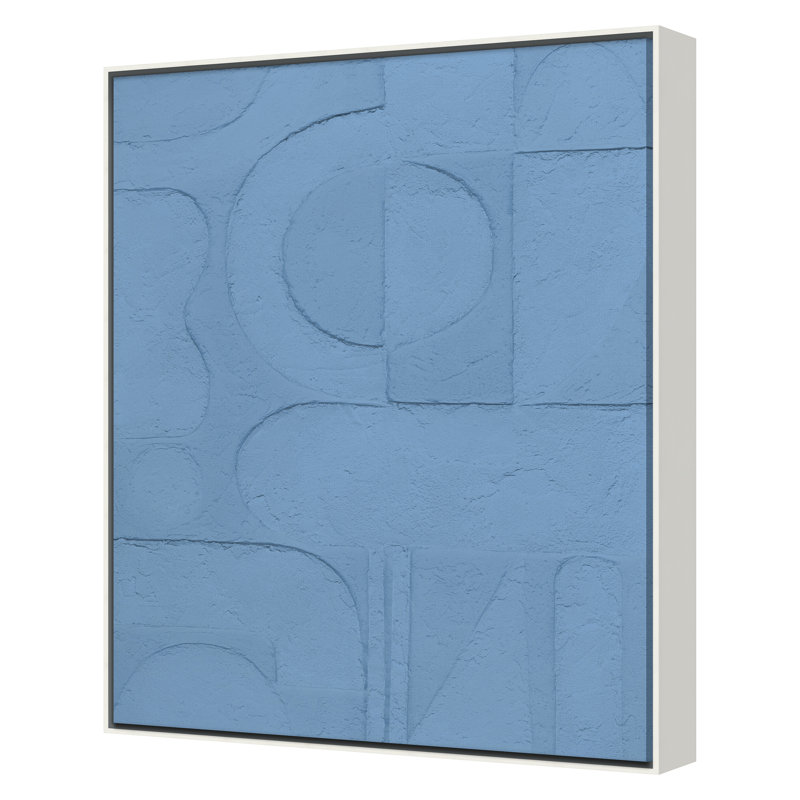Stratus Print by Blakley, Shana, 30" H x 24" W, White, Blue