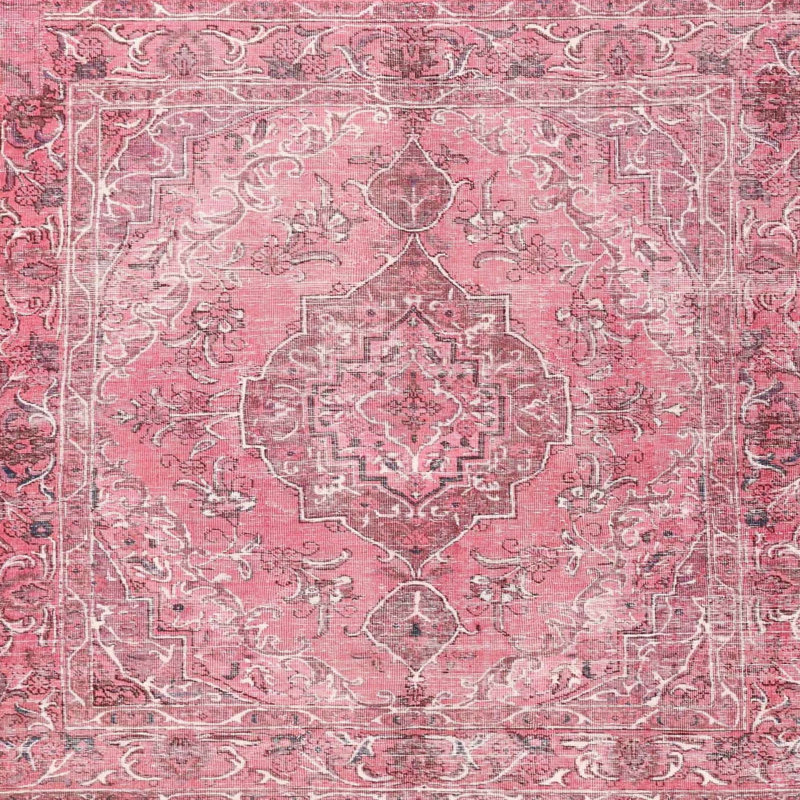 Tapis traditionnel 100% lavable à la machine 4346, Carré 8 pi