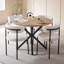 50cm H Cotton Blend Upholstered Metal Side Chair-114193736-123191244