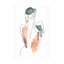 Art sur toile bolologique Lor Muller Femme 2-105651201