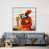 White Floater Framed selected