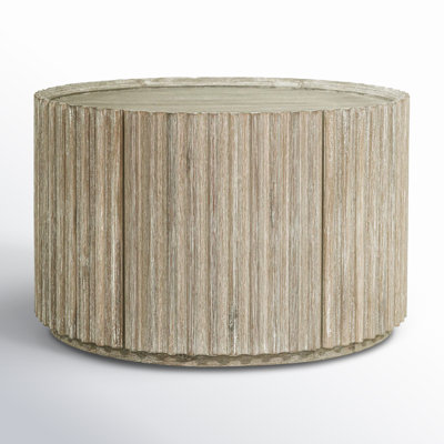 Castile Round Coffee Table With 1-Door