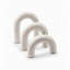 Arches en marbre blanc Arco - Ensemble de 3