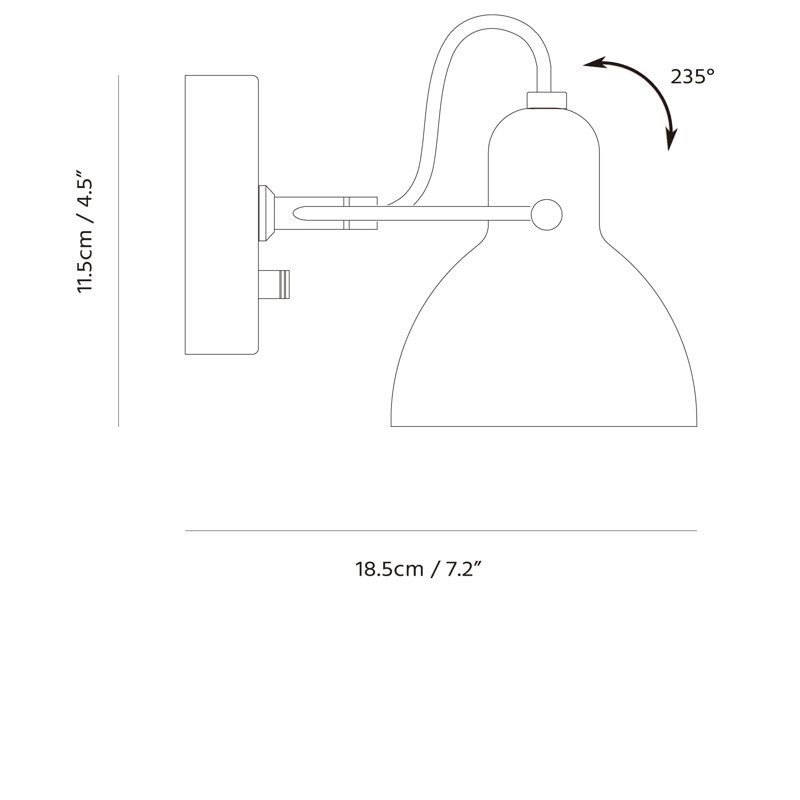 1 - Light Wall Sconces, Black