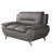62.6'' Faux Leather Sofa Loveseat Couch