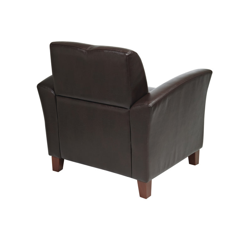 Chaise de réception l 32 po Modrok, Vin
