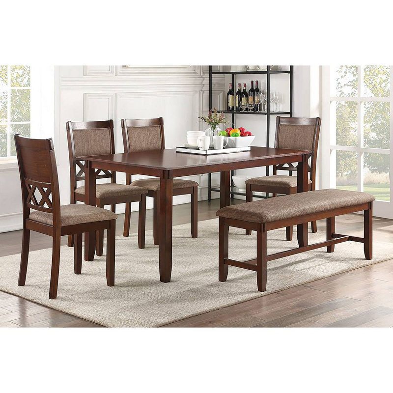 Ensemble repas pour 6 personnes Bayridge, Brun, Brun
