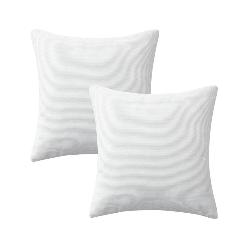 Dardel Velvet Scatter Cushion Cover, White
