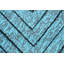 Tapis oriental transitionnel bleu turquoise 5X8-820230733