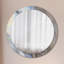 Huldar Glass Flat Wall Mirror
