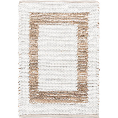 Braided Muenster Area Rug Light Brown Color -  Rosecliff Heights, 7241A5F42A1B48AEB02865B2BD938157