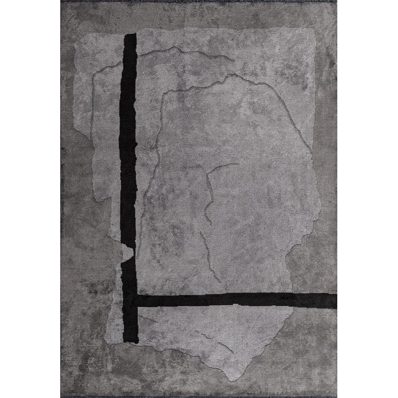 Rapture Abstract Area Rug, Rectangle 7'10" x 11'2"