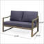 Table basse et causeuse Samwell-760011639