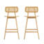 Tabouret de bar en bois Bari, ensemble de 2-1677395212