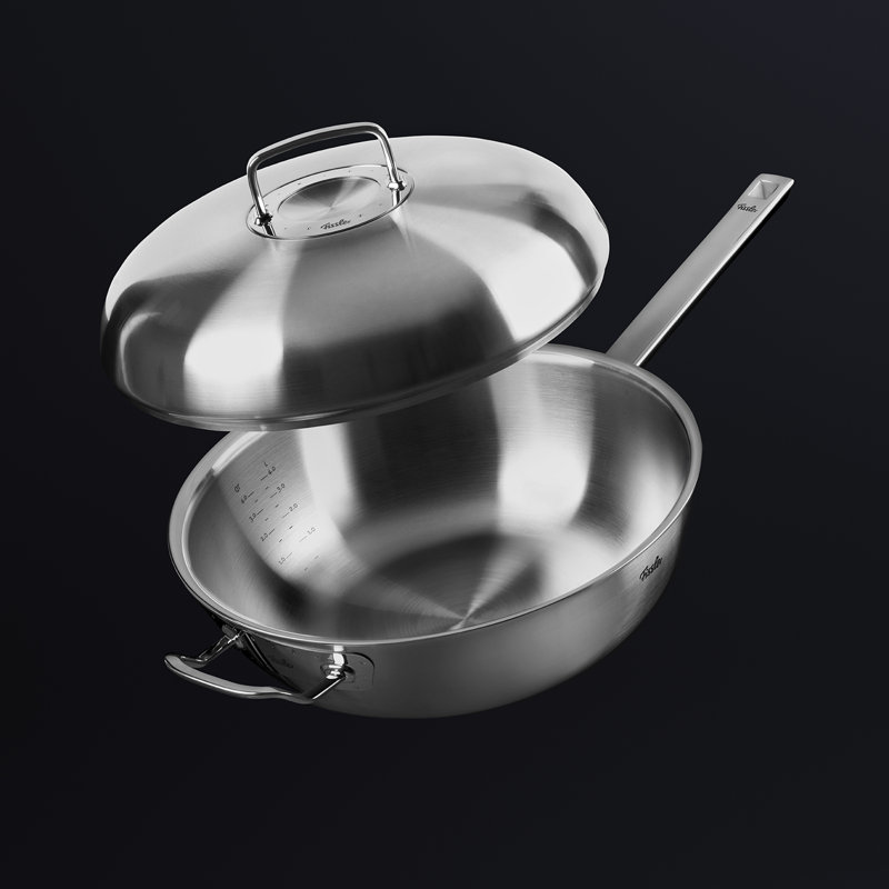 Wok en acier inoxydable Original-profi Collection®