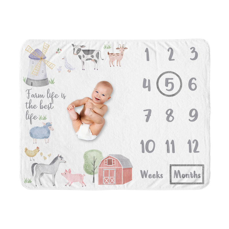 Couverture pour bébé Farm Farm OnLa Farm