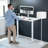 VIVO Single Motor Electric Desk with Push Button Memory Controller-97735782-97735801