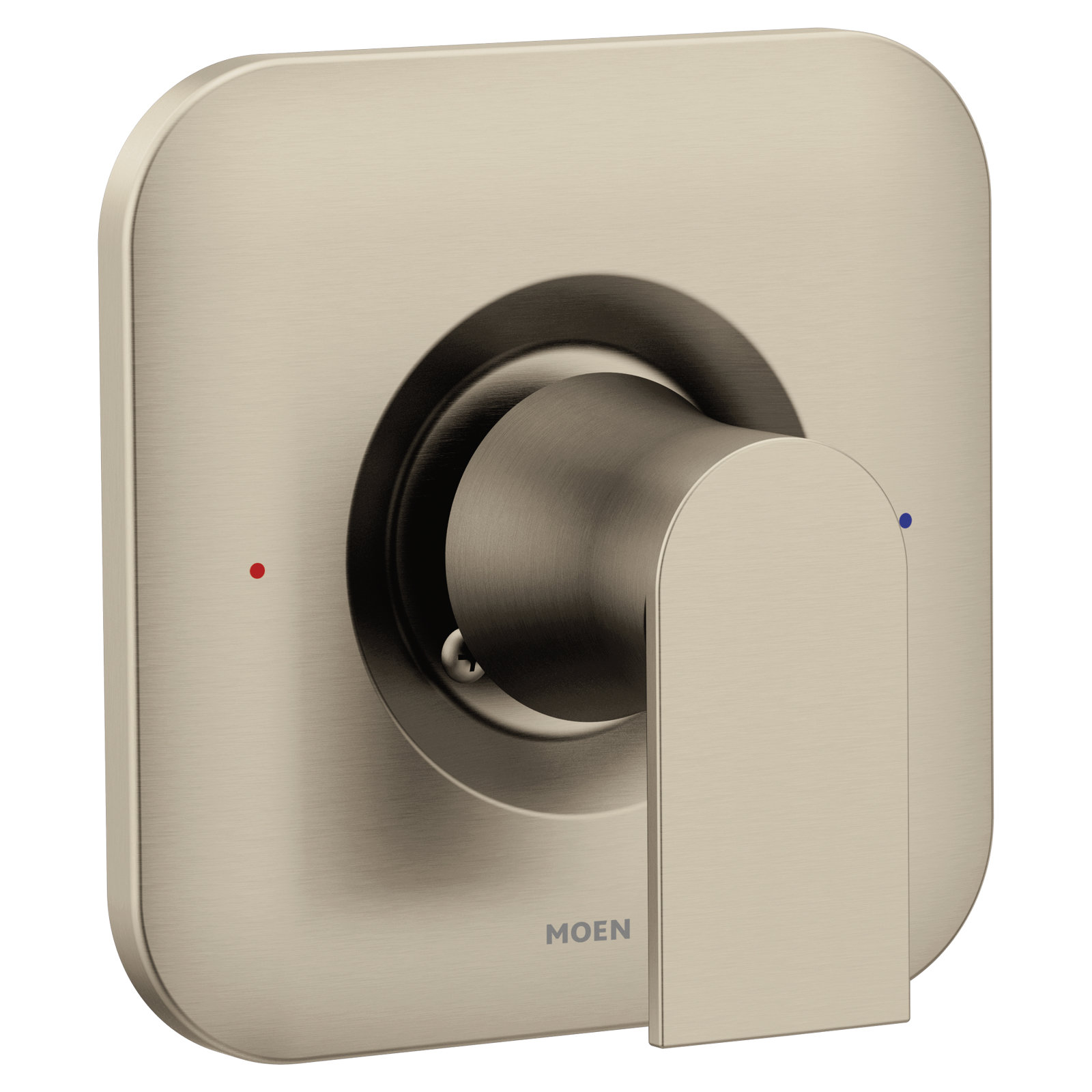 Genta LX Posi-Temp Shower Valve Trim Kit, Brushed Nickel
